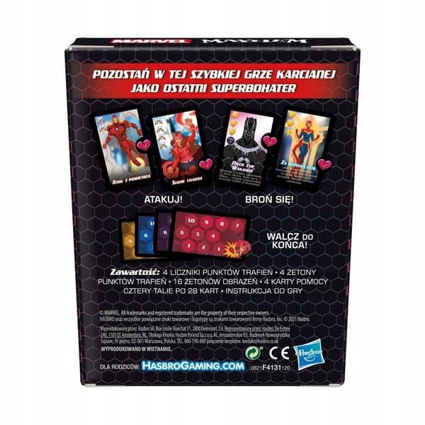 Hasbro Marvel Mayhem kortspel