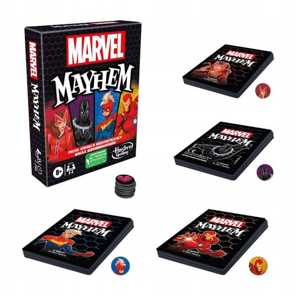Hasbro Marvel Mayhem kortspel