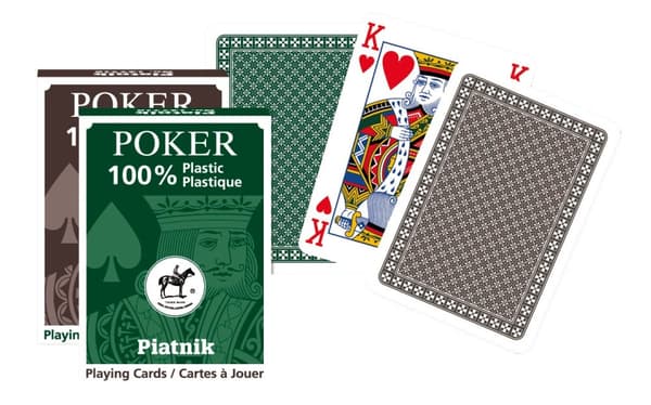 Pokerkortlek i plast