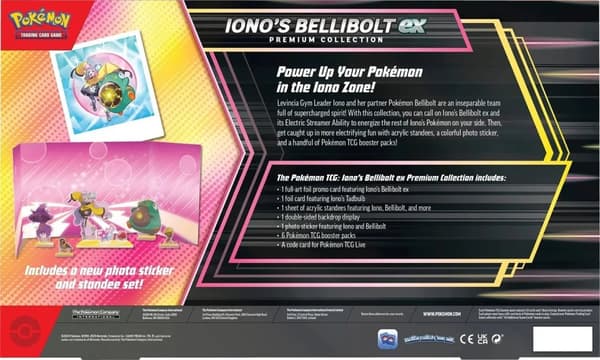Pokémon Iono’s Bellibolt ex Premium Collection (POK10431)