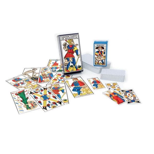 Tarot de Marseille - Cartamundi - Kartongfodral - Fransk version - 78 kort