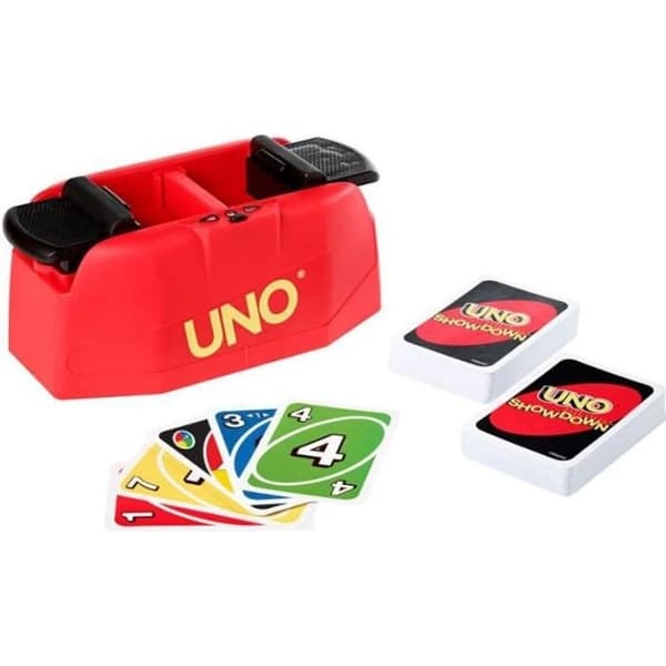 UNO Showdown-kortspel - MATTEL - Röd - 7 år och uppåt - Inomhus - 2 eller fler spelare - 10 min
