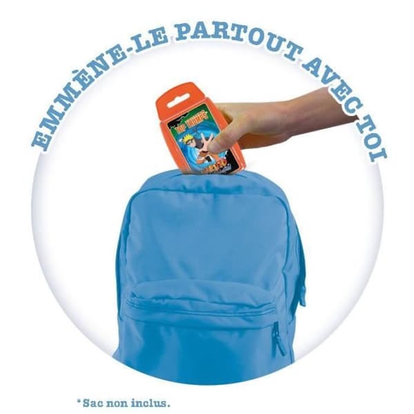Top Trumps Naruto kortspel - Vinnande drag - 30 kort - Från 6 år