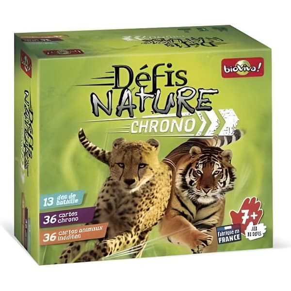 Pusselspel - logik - BIOVIVA - Nature Chrono Challenges - Flerfärgad - Brun