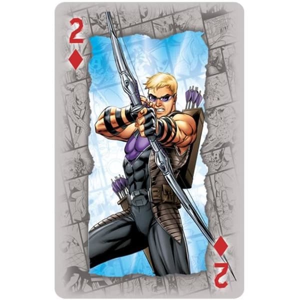 Game of 54 Marvel-kort - WADDINGTONS - Avengers - För vuxna och barn från 3 år och uppåt