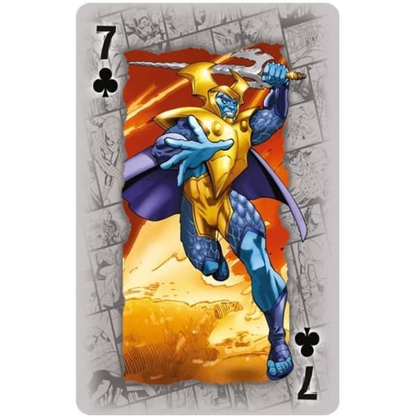 Game of 54 Marvel-kort - WADDINGTONS - Avengers - För vuxna och barn från 3 år och uppåt