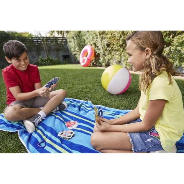 Mattel Games - UNO H20 TO GO - Uno Sport Card Game - Familjekortspel - från 7 år och uppåt - P1703 - Mattel uno P170 kortspel