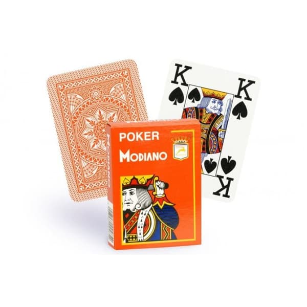 Modianokort 100% plast 4 index (orange)
