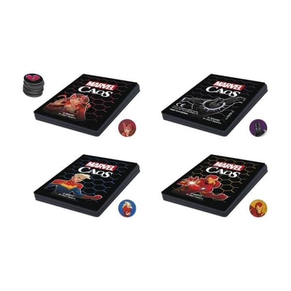 Marvel Chaos kortspel - HASBRO GAMING - Lätt att lära sig - Från 8 år
