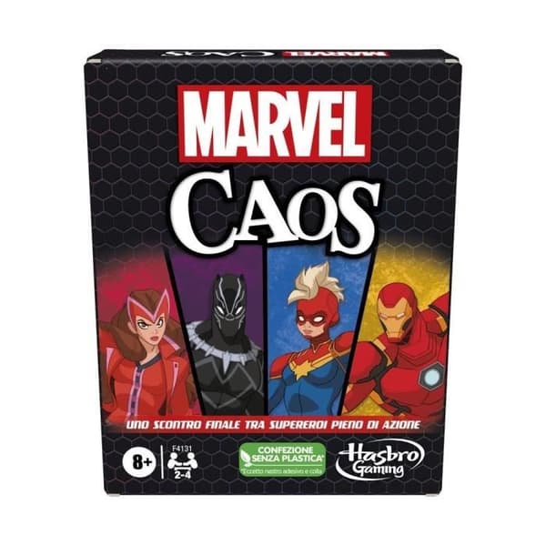 Marvel Chaos kortspel - HASBRO GAMING - Lätt att lära sig - Från 8 år