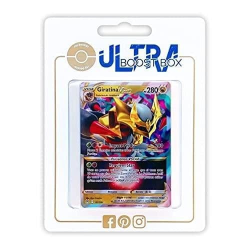 Pokémon-kort - MY-BOOSTER - GIRATINA VSTAR 131-196 FULL KONST - ULTRABOOST X SWORD AND SHIELD 11 ORI