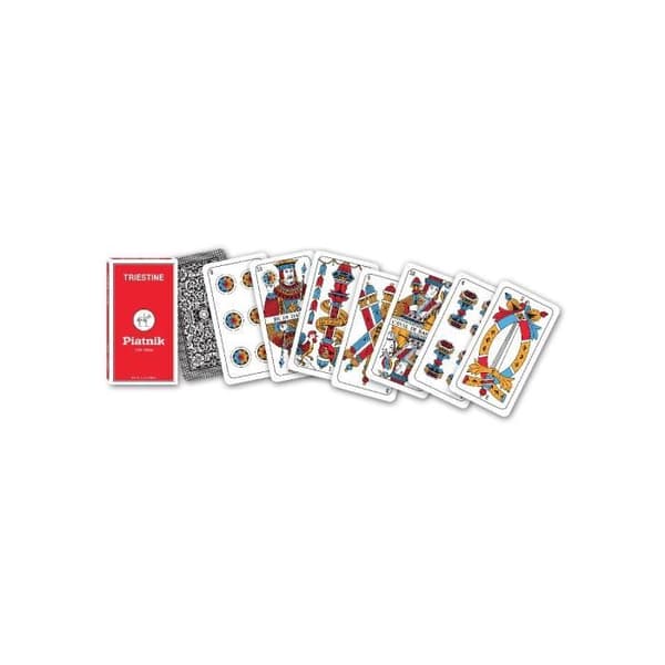 PIATNIK - SCOPA TRIESTINE kortspel - Flerfärgad