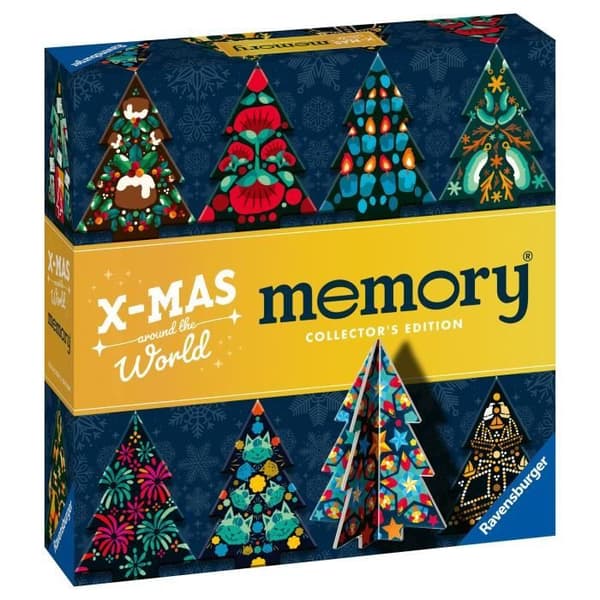 Ravensburger - Collector's Memory Christmas - Ett första pedagogiska spel som kombinerar observation, association och memorering - 6 år - 22350