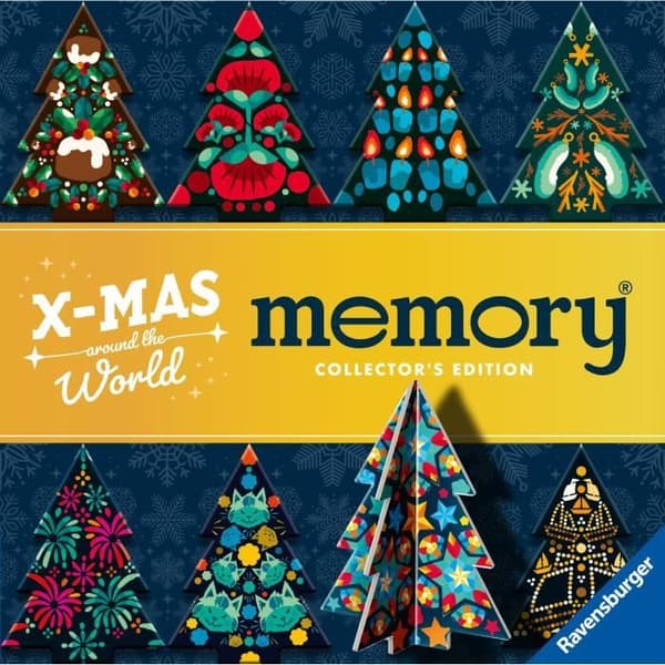 Ravensburger - Collector's Memory Christmas - Ett första pedagogiska spel som kombinerar observation, association och memorering - 6 år - 22350