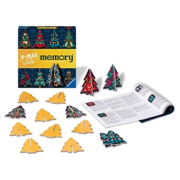Ravensburger - Collector's Memory Christmas - Ett första pedagogiska spel som kombinerar observation, association och memorering - 6 år - 22350