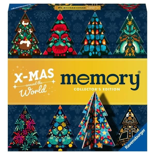 Ravensburger - Collector's Memory Christmas - Ett första pedagogiska spel som kombinerar observation, association och memorering - 6 år - 22350