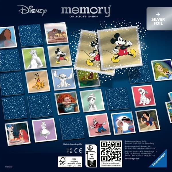 Samlarminne Walt Disney Memory-spel - Ravensburger