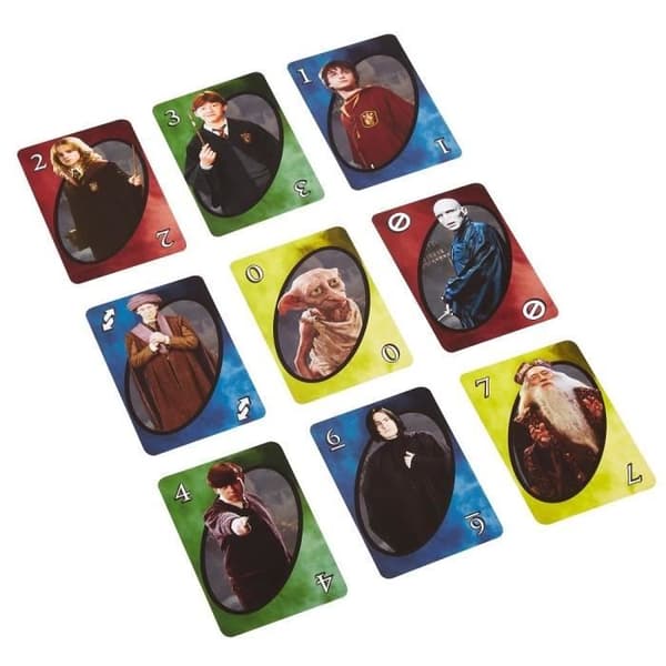 Mattel Games - UNO Harry Potter - Brädspel - Från 7 år FNC42