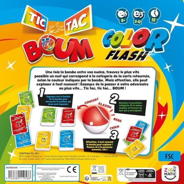 Tic Tac Boum -värisäde