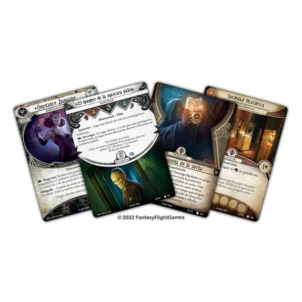 Fantasy flygspel - AHC68ES - Arkham Horror LCG - The Path of Carcosa exp. Kampanj - Kortspel på spanska