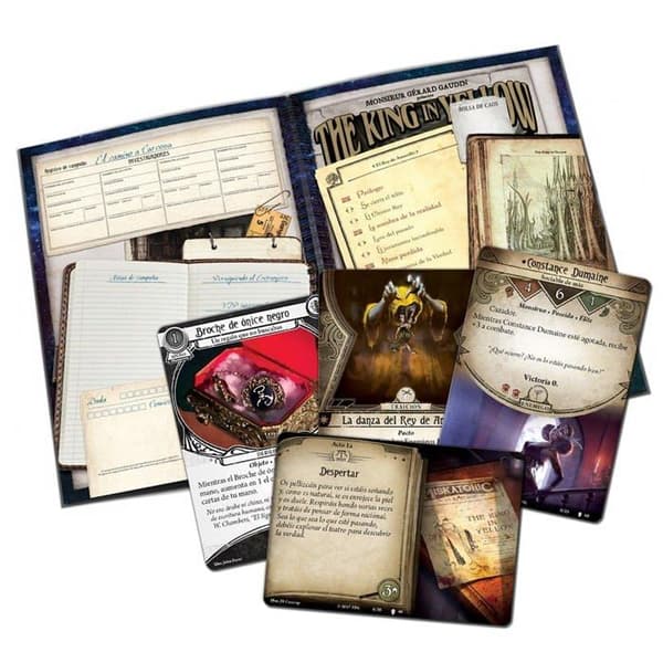 Fantasy flygspel - AHC68ES - Arkham Horror LCG - The Path of Carcosa exp. Kampanj - Kortspel på spanska