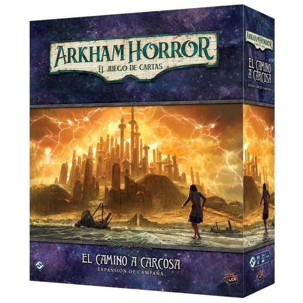 Fantasy flygspel - AHC68ES - Arkham Horror LCG - The Path of Carcosa exp. Kampanj - Kortspel på spanska