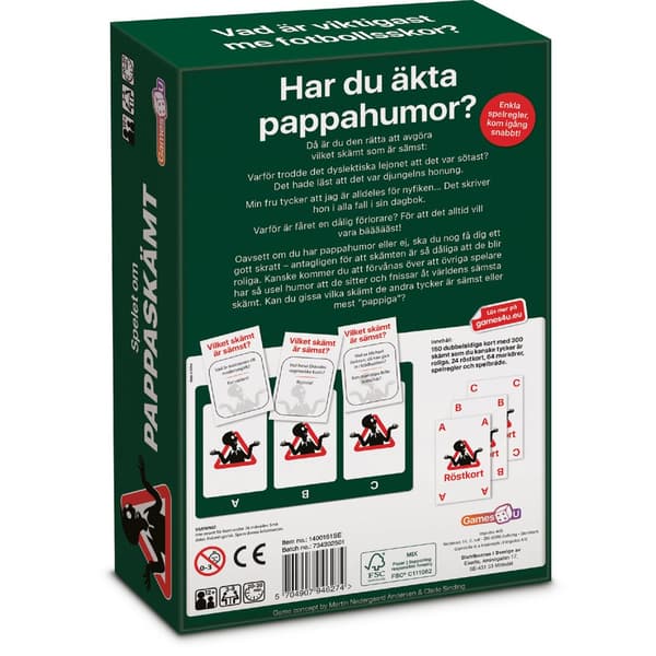 Dad Jokes Spelet om Pappaskämt (SE)