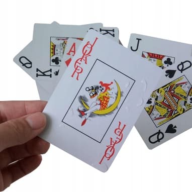 2X SPELKORT 100% plast pokerset poker