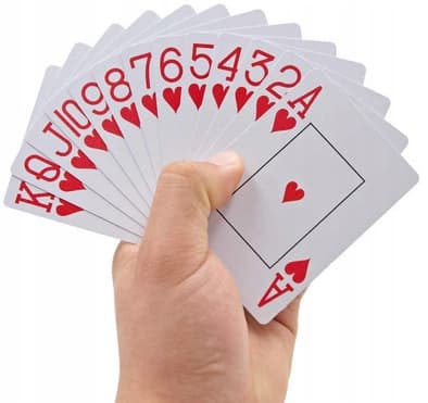 2X SPELKORT 100% plast pokerset poker
