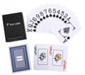 Miniatyrbillede 7 af 11: 2X SPILLEKORT 100% plastik pokersæt poker