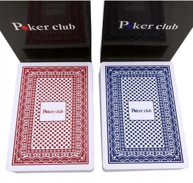 2X SPELKORT 100% plast pokerset poker