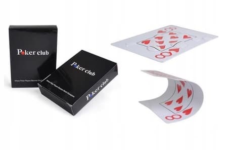 2X SPELKORT 100% plast pokerset poker