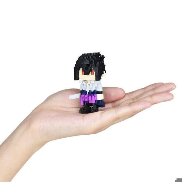 Spel med tegelstenar och block - NANOBLOCK - NAN22422 - Sasuke Uchiha - Unisex - Från 12 år