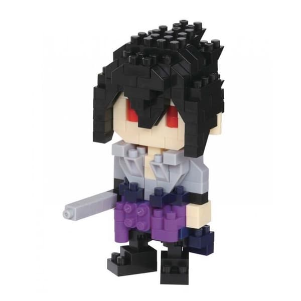 Spel med tegelstenar och block - NANOBLOCK - NAN22422 - Sasuke Uchiha - Unisex - Från 12 år