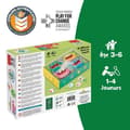 Miniatyrbild 5 av 5: Pedagogiska spel - GEOMAG - Hungriga soptunnor - Selektiv sortering - Lära sig om avfall - Association efter färg