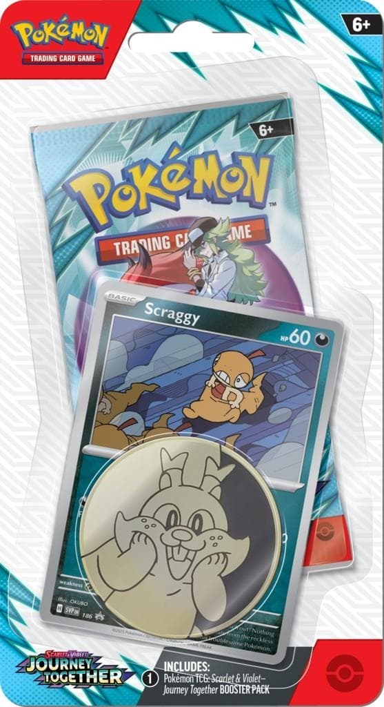 Pokemon Journey Together Checklane Scraggy