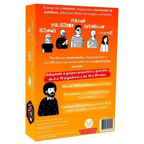 Kortspel - La Caja - Little Secret - Spanska versionen - 3 till 9 spelare - 10+ år