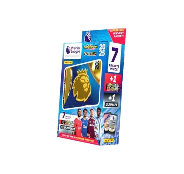 Panini fotbollskort Adrenalyn XL Plus Premier League 2025 Collector's Can