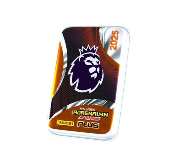 Panini fotbollskort Adrenalyn XL Plus Premier League 2025 Mini Can