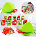 Miniatyrbild 1 av 4: OBOSOE Frog Battle Blowing Game - 2 spelare tunga utmaning mask leksak för barn och familj roligt