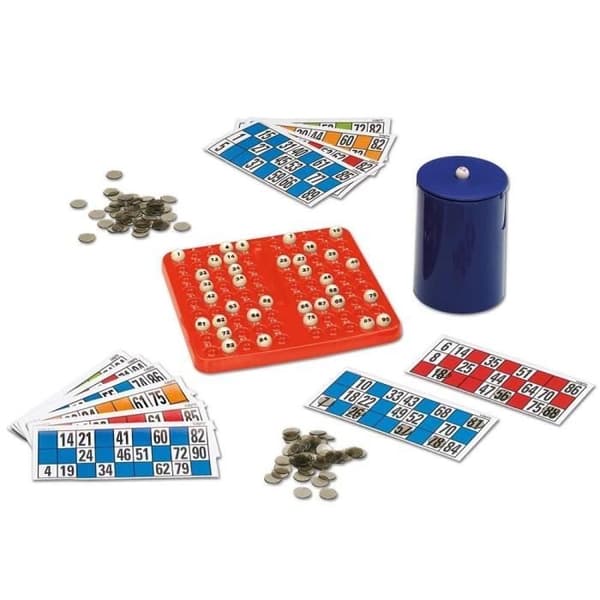 Brädspel - CAYRO - Automatisk bingo - Azul y naranja - Inomhus - 2 eller fler spelare