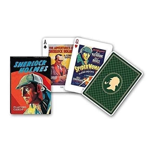 Kortspel Sherlock Holmes - PIATNIK - Modell Sherlock Holmes - 54 kort