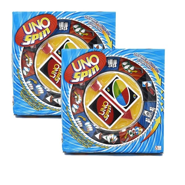 Uno spin spillesett, co-pack med 2 spill