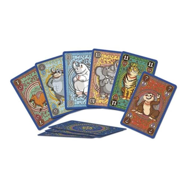 Kortspel - HeidelBar Games - Den Glupska Apan - 72 Djurkort - 8+ År - 15 Min.