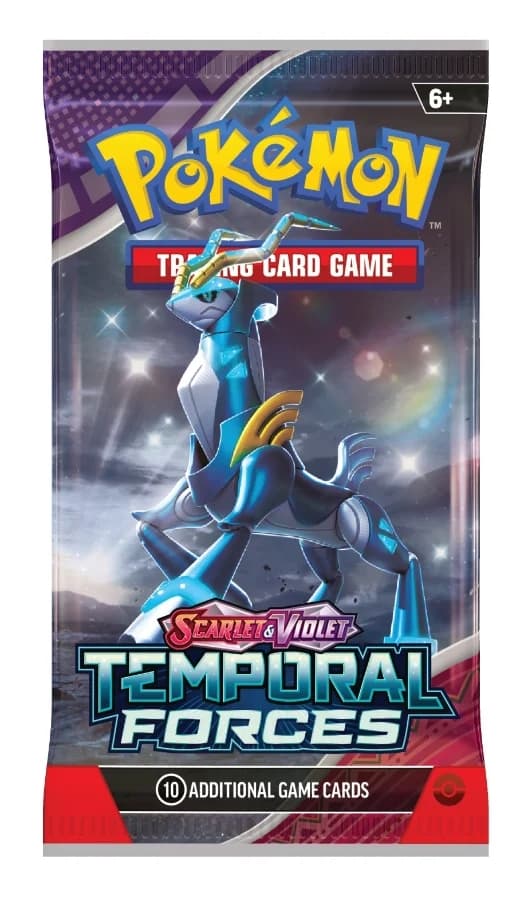 Pokemon Booster Box Half-size Temporal Forces 18 paket