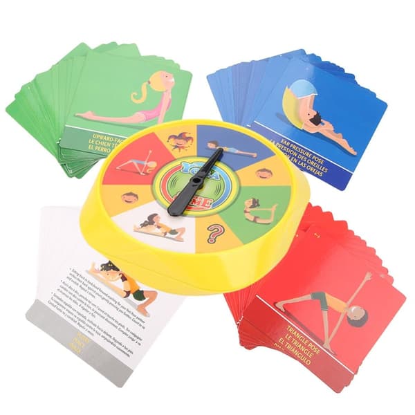 Yoga Pose Kids Card Interaktivt Spil for For?ldre og B?rn