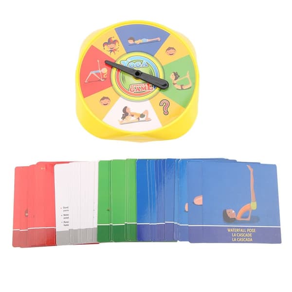 Yoga Pose Kids Card Interaktivt Spil for For?ldre og B?rn