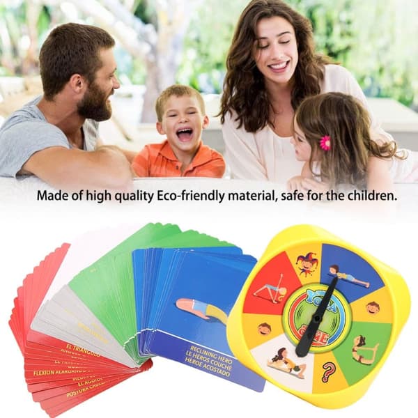 Yoga Pose Kids Card Interaktivt Spil for For?ldre og B?rn