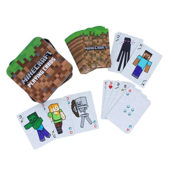Spelkort - Minecraft - Samlarburk - 2 spelare eller fler - Från 6 år - Blandat- USED