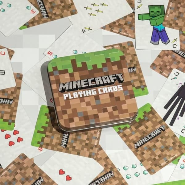 Spelkort - Minecraft - Samlarburk - 2 spelare eller fler - Från 6 år - Blandat- USED